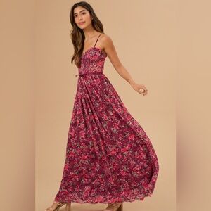 Altar’d State Liora Floral Maxi Dress NWT